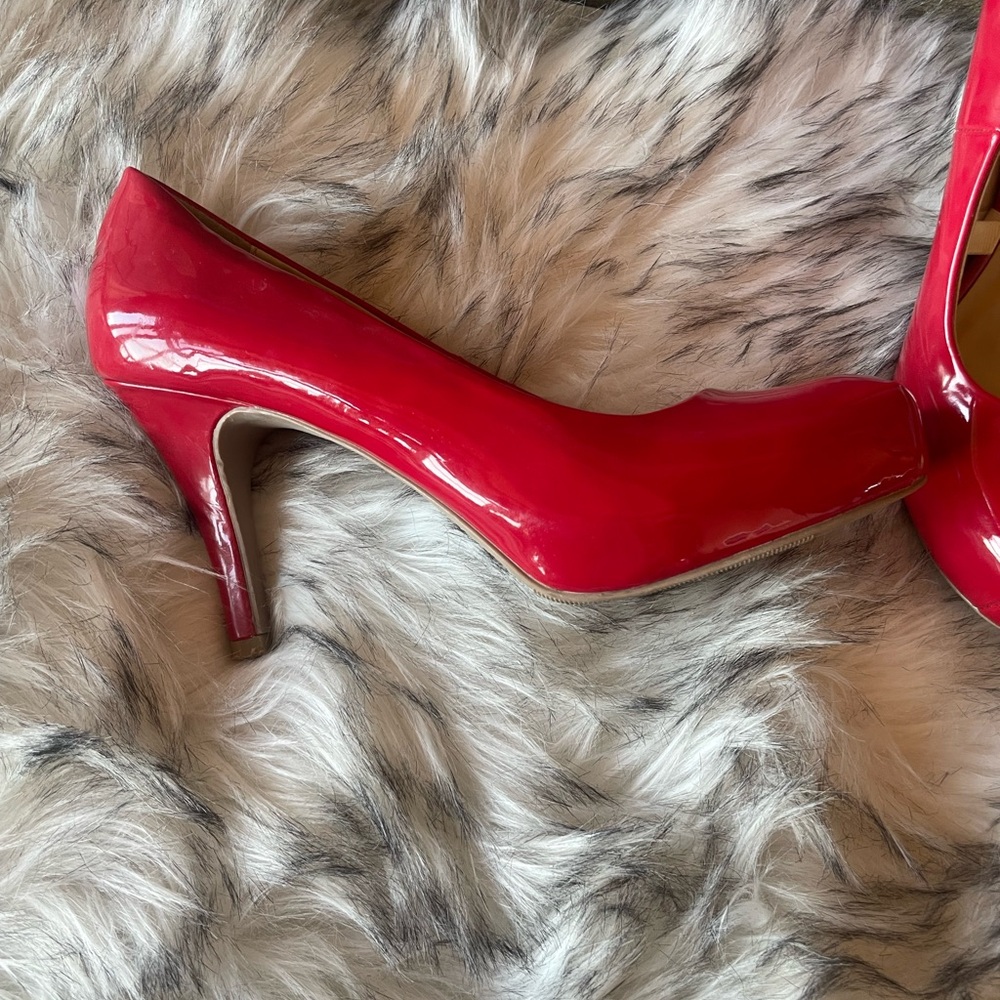 Elegant Red High Heel Women's Shoes